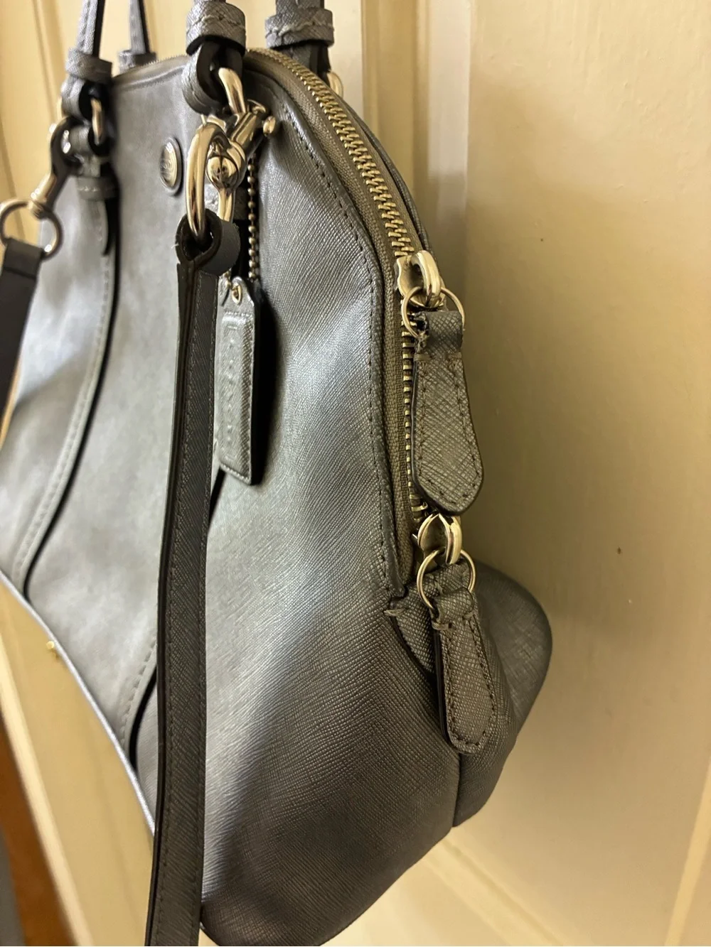 Coach Peyton Cora Domed Satchel